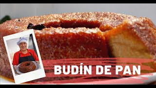 RECETA FÁCIL DE BUDÍN DE PAN CASERO  Papanibal [upl. by Aelber]