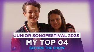 Junior Songfestival 2023 🇳🇱 • My top 04 Before the show [upl. by Gathard]