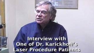 Laser Eye Floater Treatment by John Karickhoff MD [upl. by Luann]