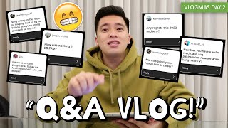 VLOGMAS DAY 2 quotQampA VLOG 2023quot 😱 SURPRISE SPECIAL ANNOUNCEMENT 🙈🙌🏻  Kimpoy Feliciano [upl. by Prissie932]