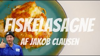 Fiskelasagne  Opskrifter  P Clausens Fiskehandel [upl. by Sherborn689]