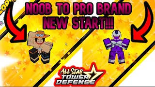 Noob To Pro Series 1 Episode 1 Getting Meta Units in All Star Tower Defense  Roblox [upl. by Druci]