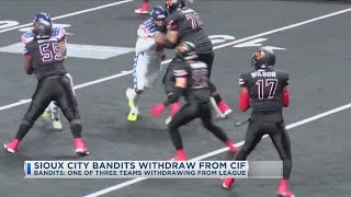 Sioux City Bandits Withdraw From CIF [upl. by Leahcimluap]