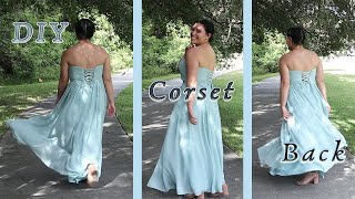 DIY Perfect Match Corset for any Dress [upl. by Vinson]