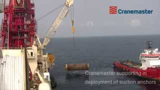 Cranemaster used for subsea lifts [upl. by Aleak435]