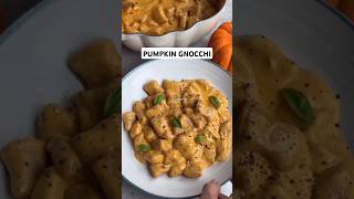 PUMPKIN GNOCCHI pasta food tasty cookingchannel recipe trending chocolate cooking trend new [upl. by Othello928]