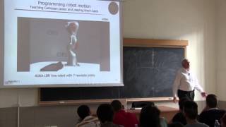 Robotics 1  Prof De Luca Lecture 01 29 Sep 2014 [upl. by Yliram]