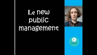 Le new public management [upl. by Yrian]