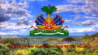 National anthem of Haiti FREN lyrics  Hymne national dHaïti [upl. by Acenahs]