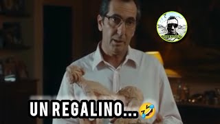 Un regalino 🤣 Lagenzia dei bugiardi  Massimo Ghini e Gianpaolo Morelli [upl. by Ingar]