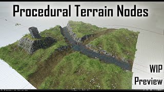 Blender Terrain Nodes  WIP [upl. by Hsenid937]