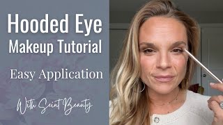 Hooded Eye Makeup Tutorial  Easy Eyeshadow for Hooded Eyes [upl. by Parnas]