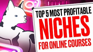 Top 5 Most Profitable Niches for Online Courses in 2025 by DOG [upl. by Oinimreh]