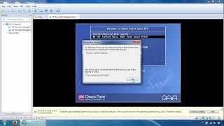 Check Point Security Management Server Installation [upl. by Eeresed]