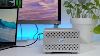 Review Akitio Thunder3 Duo Pro and Quad Thunderbolt 3 drive enclosures [upl. by Dyana935]