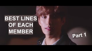 Seventeen Members Best Song Lines Survey Based [upl. by Duile]