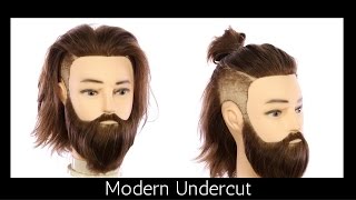 Modern Undercut Haircut Tutorial  TheSalonGuy [upl. by Ohcamac]