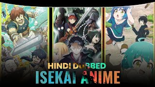 Hindi Dubbed Isekai Anime To Watch  Reincarnation Anime In Hindi  Reincarnated Anime In Hindi [upl. by Sorcha]