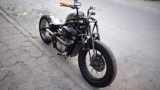 Make a girder fork for honda shadow VLX600 [upl. by Acinet]