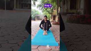 Paschimottansan yoga yogamindfulness yogaroutine yogawellness yogaworkout [upl. by Dickenson]