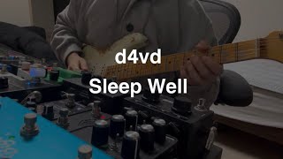 d4vd  Sleep Well Guitar Cover 짧게 [upl. by Bobine543]