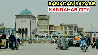 Downtown Kandahar City in Ramadan 2024  Afghanistan  Afghan Vlog [upl. by Werner]