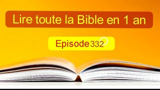 Toute la Bible en 1 an EP 332 Sophonie 1 à 3 [upl. by Eelatan]