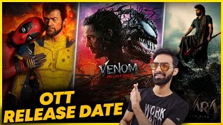 Deadpool 3 OTT Release Date  Venom 3 OTT Release Date  Devara OTT Release Date [upl. by Ahcsatan]