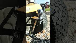 Adding trailer hitch to the mower [upl. by Bello]