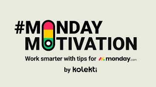 Quickly reorder your board views in mondaycom  MondayMotivation by Kolekti [upl. by Eiboj]