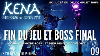 Kena bridge of spirits SOLUCEGUIDE  09  Fin du jeu amp Boss final  Test [upl. by Julietta528]