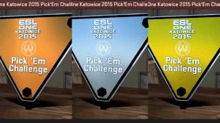 PickEm Trophy Katowice 2015 Comparison CSGO [upl. by Shurwood]