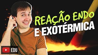 2 Termoquímica Reação Endo e Exotérmica 27 Físico Química [upl. by Aytida]