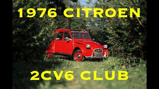 1976 CITROEN 2CV6 CLUB [upl. by Occer413]