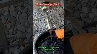 First Oils from the Reactor naturejab science education pyrolysis fyp viral gas foryoupage [upl. by Marve744]