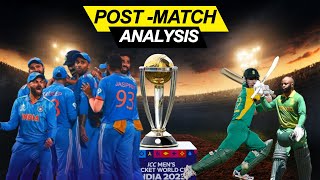 India vs South Africa Post Match Analysis  Cricket Pakistan  The Lapara Shot  World Cup 2023 [upl. by Zaob]