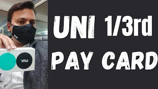 Uni 13 Pay later Card Pakage Unboxing Amazing Card [upl. by Silrak]