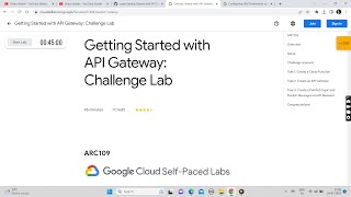 New Getting Started with API Gateway Challenge Lab  Updated Lab Solution  Qwiklabs Arcade [upl. by Bergin]