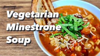 Vegetarian Minestrone Soup [upl. by Bailie817]