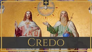 Credo  latin chant [upl. by Alamac823]