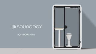 Quell Medium Booth  2 Person Booth By Soundbox Store [upl. by Ogawa]