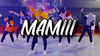 BECKY G KAROL G  MAMIII ZUMBA CHOREO BY ZIN IJAN [upl. by Iddo154]