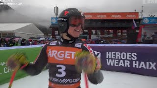 Ski Alpin Womens giant Slalom Kranjska Gora 2run Highlights 2024 [upl. by Acirt]