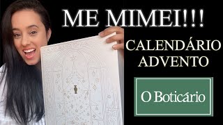 CALENDÁRIO ADVENTO O BOTICÁRIO 2024 [upl. by Calica]