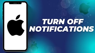 How To Turn Off Notifications On iphone  EASY 2024 [upl. by Lara147]