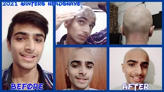 My Winters Smooth Direct Razor Headshave 2021 [upl. by Ostraw]