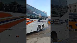 Rajesh Travels Amazing MultiAxle Volvo AC Sleeper Bus 😍 [upl. by Aroved]