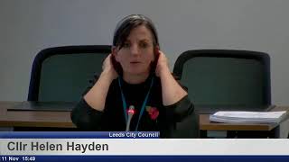 Leeds City Council  Children amp families Scrutiny Board  11th November 2024 [upl. by Simonette15]