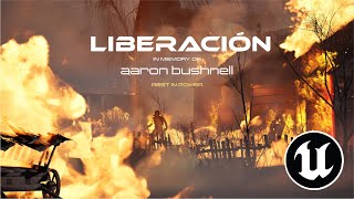 LIBERACIÓN UE5 3D Short Film In Memory of Aaron Bushnell [upl. by Aubry679]