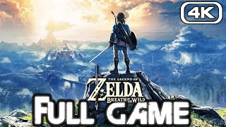 ZELDA BREATH OF THE WILD Gameplay Walkthrough FULL GAME 4K ULTRA HD No Commentary [upl. by Skylar]